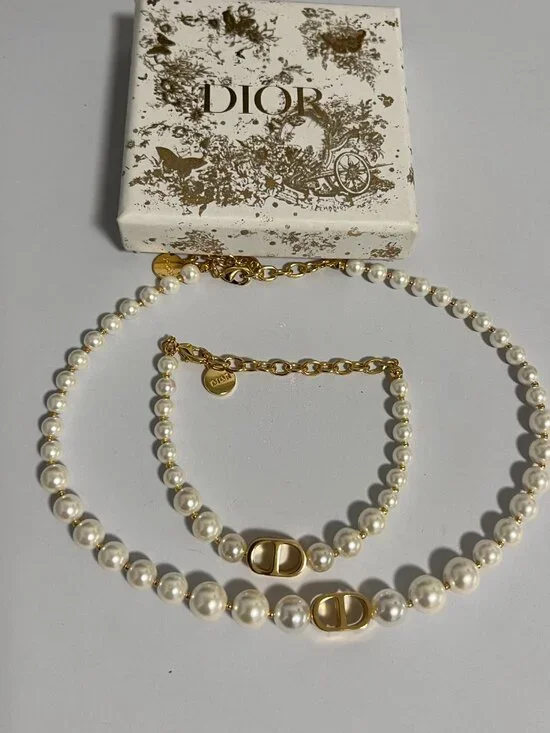 Dior necklace and bracelet set - Picture 6 of 6